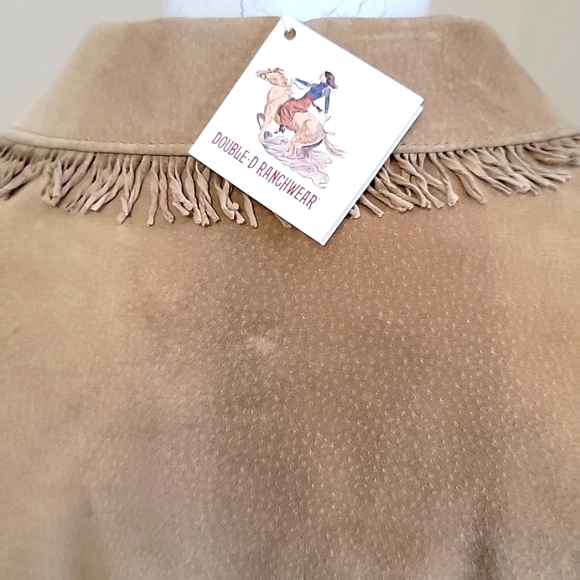 Double D Ranch Suede Fringed Jacket - Picture 4 of 6